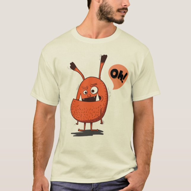 Quirky Monster T - Shirt (Vorderseite)
