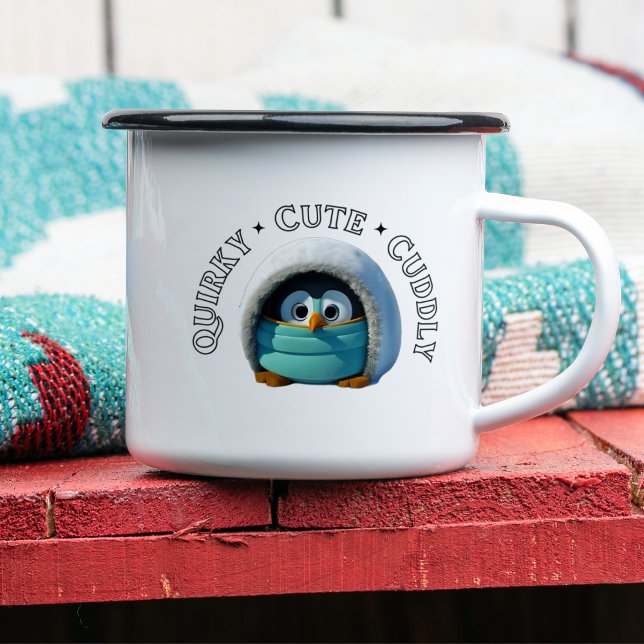 Quirky-Niedlich-Cudly-Tee-Tasse | Pinguin-Tasse-Ge Kaffeetasse (Von Creator hochgeladen)