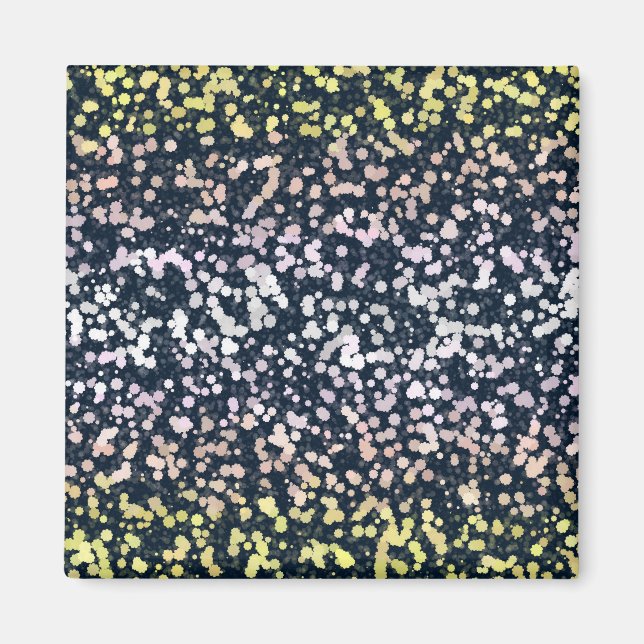 Quirky Niedlich Retro Boho Flora Pangender Prix Fl Magnet (Vorne)