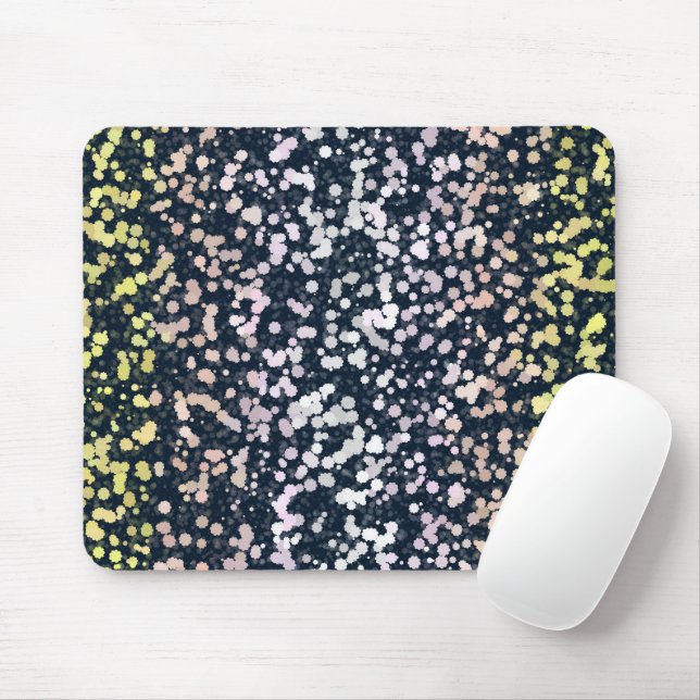 Quirky Niedlich Retro Boho Flora Pangender Prix Fl Mousepad (Mit Mouse)
