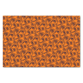 Quirky Paisley Eye Pattern Creepy Funny Funny Hall Seidenpapier