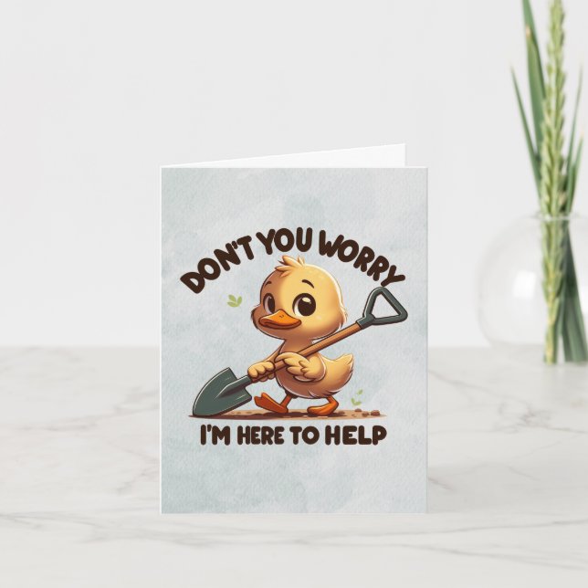 Quirky Partners Grußkarte für Kriminalfreundschaft Karte (Vorderseite)