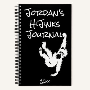 Quirky Personalisiert HiJinks Journal Notizbuch