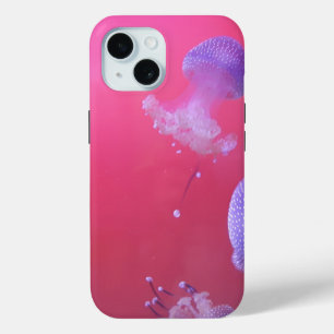 Quirky-Qualle im rosa Wasser Case-Mate iPhone Hülle