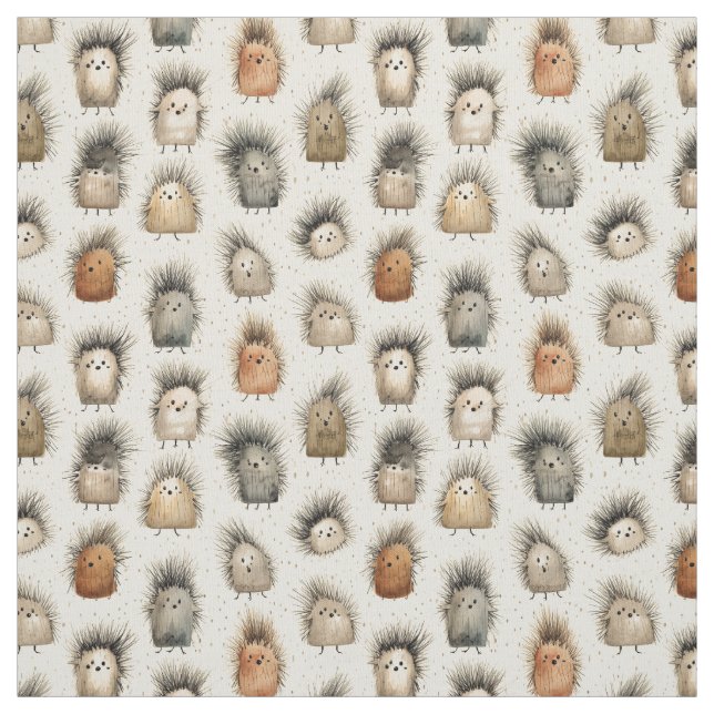 Quirky Quills: Whimsy Porcupine Stoff (Muster)