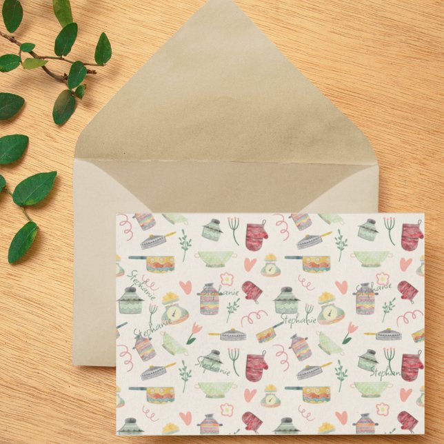 Quirky Retro farbenfrohe Küche Thema Personalisier (Von Creator hochgeladen)