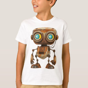 Quirky Rusty Robot - Illus des Retro-Cartoon-Zeich T-Shirt