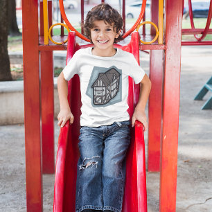 Quirky Tudor House Mittelalterliche Architektur T-Shirt