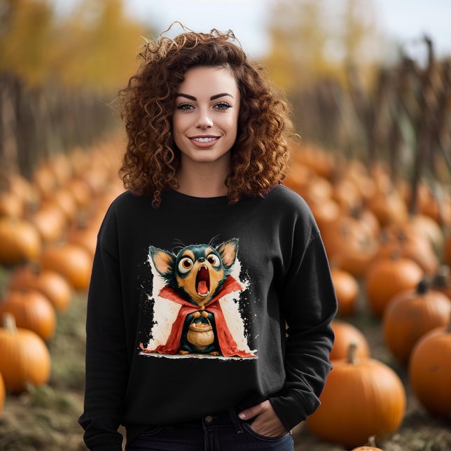 Quirky Vampire Halloween T - Shirt (Von Creator hochgeladen)