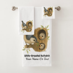 Quirky-Weiß-Brüste Badhandtuch Set