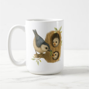 Quirky-Weiß-Brüste Kaffeetasse