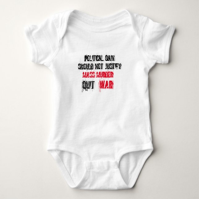 QUIT KRIEG T-Shirt (Vorderseite)