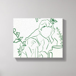 Quite Abend Leinwanddruck