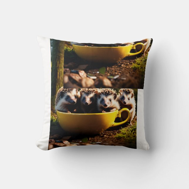 Quite Pappy"tattoo pillow cover" oder "Pappy tatto Kissen (Vorderseite)