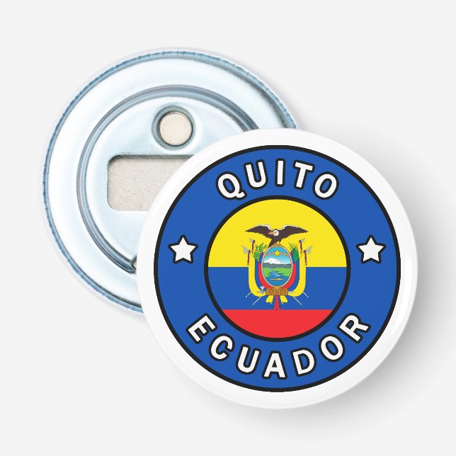 Quito Ecuador Flaschenöffner (Vorderseite)