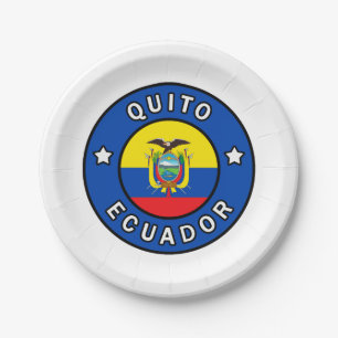 Quito Ecuador Pappteller