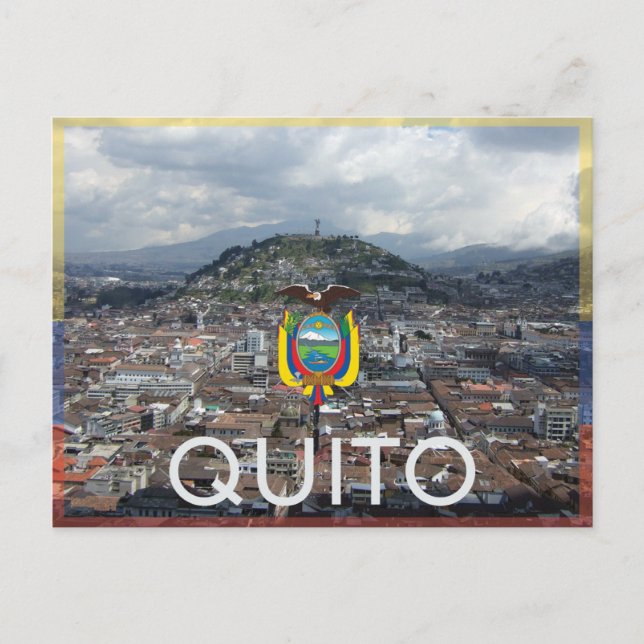 Quito - Ecuador Postkarte (Vorderseite)