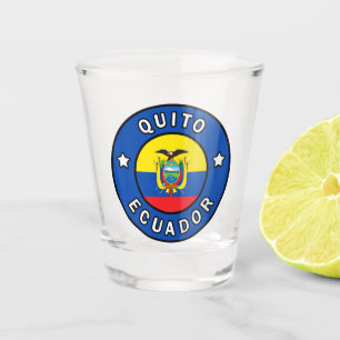 Quito Ecuador Schnapsglas