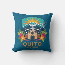 Quito Ecuador Südamerika Kissen