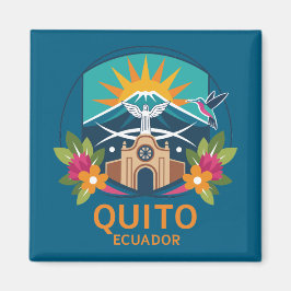 Quito Ecuador Südamerika Magnet