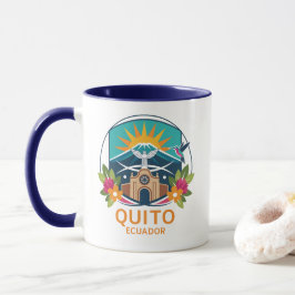 Quito Ecuador Südamerika Tasse