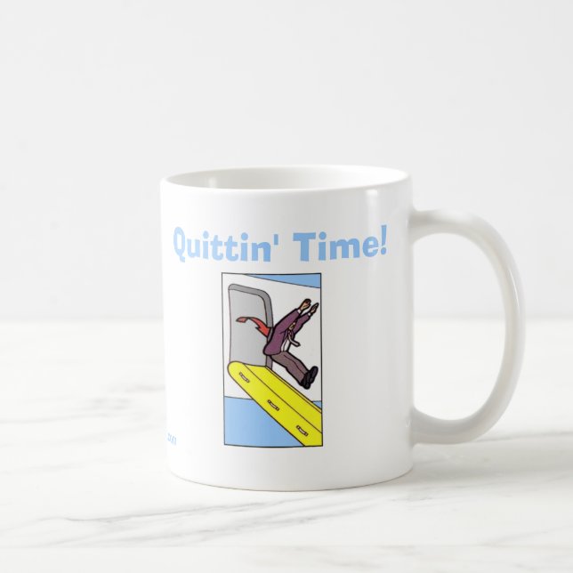 Quittin Zeit! - Steven-Schieferdecker Tasse (Rechts)