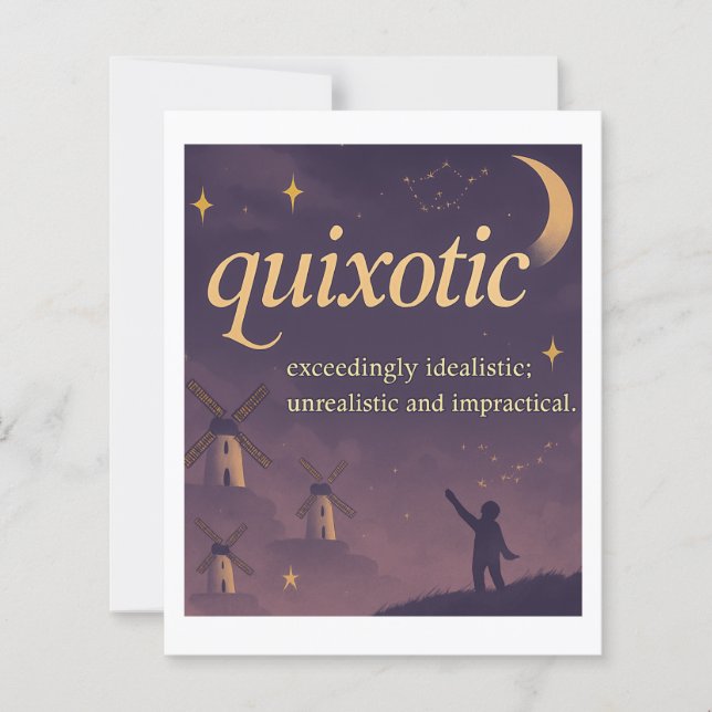 quixotisch (Vorderseite)