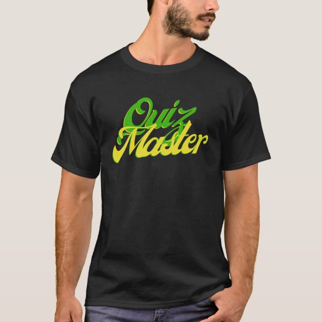 QUIZ MASTER T-Shirt (Vorderseite)