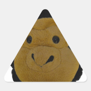 Quizz Master Dreieckiger Aufkleber