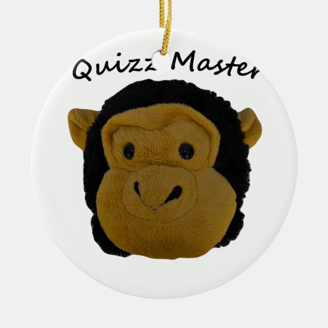 Quizz Master Keramikornament (Vorne)