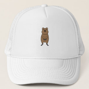 Quokka Happy Süße Tier für Kinder Truckerkappe