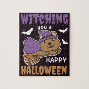 Quokka Hexen, die einem einen glücklichen Jigsaw P Puzzle