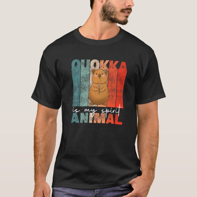 Quokka ist mein Spirit Animal Sweet Quokka 1 T-Shirt (Vorderseite)