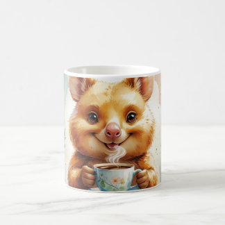 Quokka-Kaffee-Tasse - Niedlich Morgenvibes Kaffeetasse