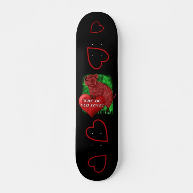 Quokka Liebe Skateboard (Vorne)