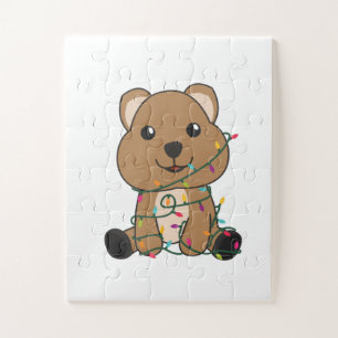 Quokka Weihnachtsschnee Wintertiere Quokkas Puzzle
