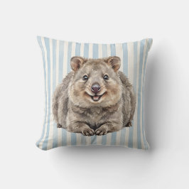 Quokka-Wildlife-Wasserfarben-Kissen Kissen