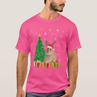 Quokka Xmas Tree Lighting Weihnachtsmannmütze Quok T-Shirt