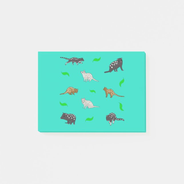 Quolls  post-it klebezettel (Vorderseite)