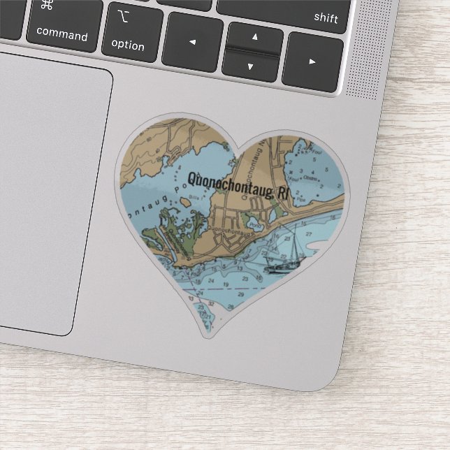 Quonochontaug Rhode Island Aufkleber (Detail)