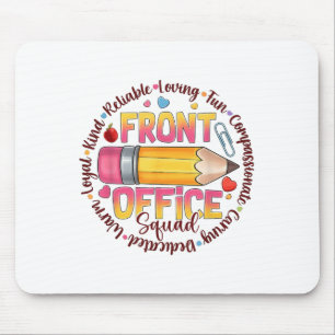 Quot für die farbenfrohe Teamwertschätzung an der Mousepad