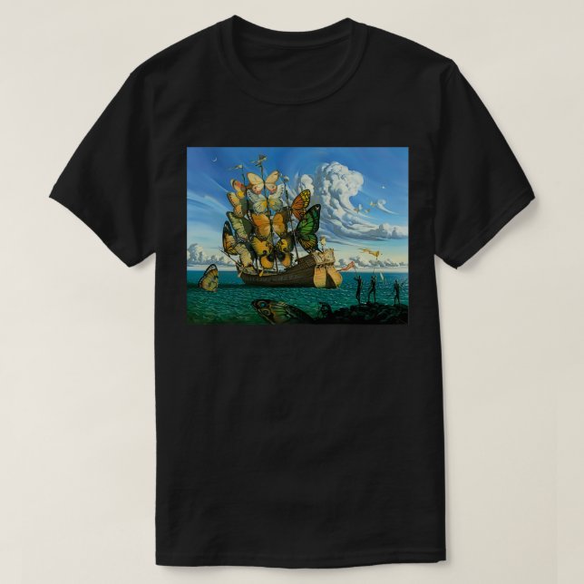 QuotAbfahrt des Flügelschiffs durch Vladamir Kush T-Shirt (Design vorne)