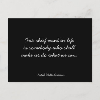 Quotable Postkarte - Leidenschaft