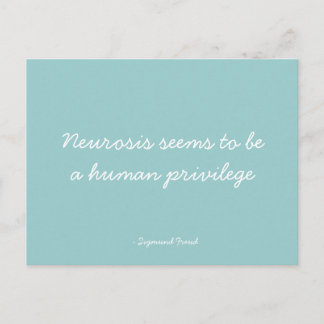 Quotable Postkarte - Neurose