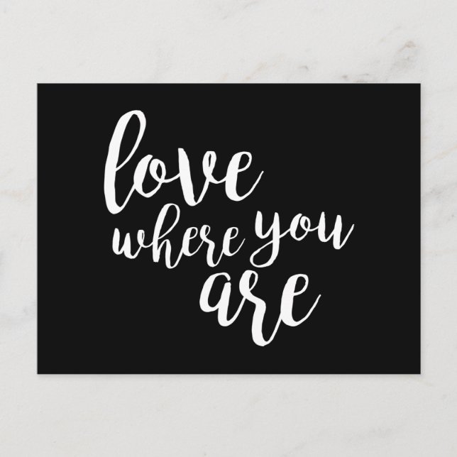 Quotable V Postkarte (Vorderseite)