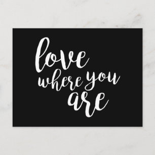 Quotable V Postkarte