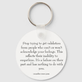 Quote about relationships.  schlüsselanhänger