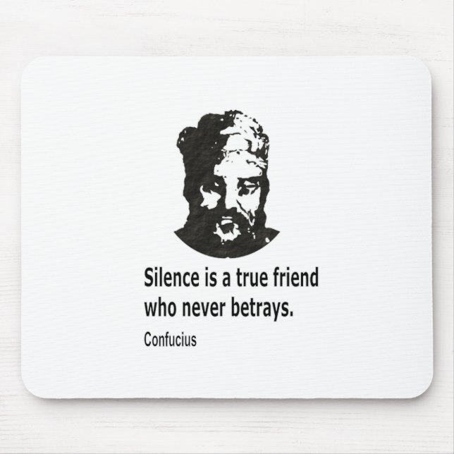 Quote By Konfucius Mousepad (Vorne)