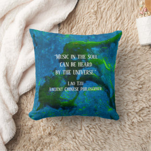 Quote from Lao Tzu Kissen