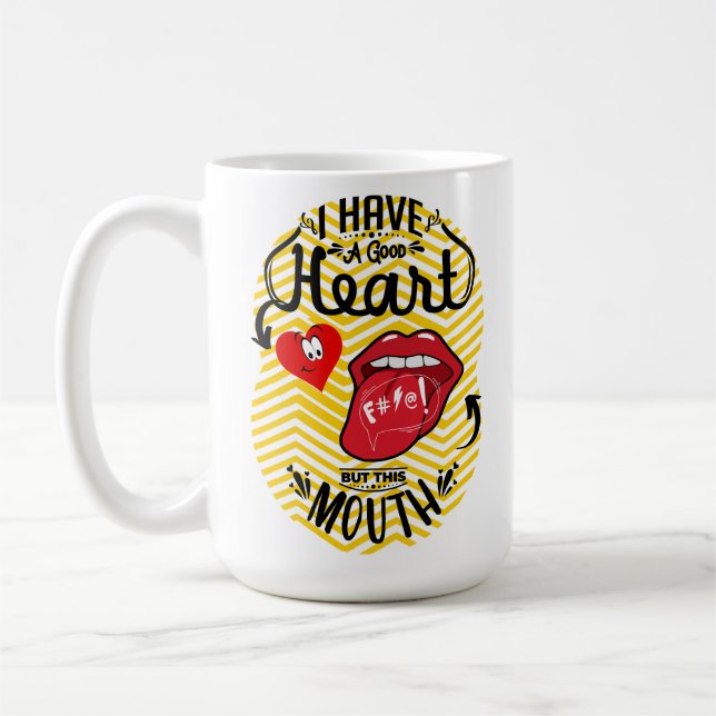 QUOTEN SARCASM KAFFEETASSE (Links)